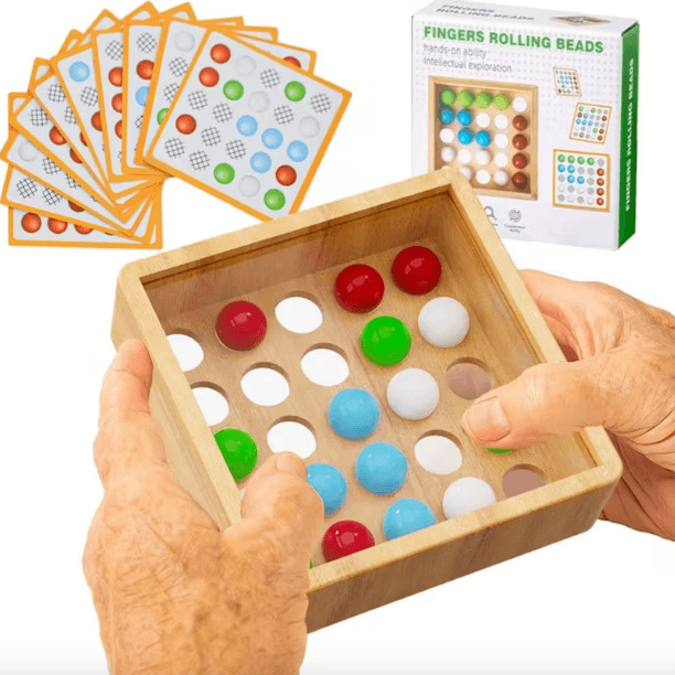 Koraliki pamięci - Układanka pamięciowa dla osób starszych