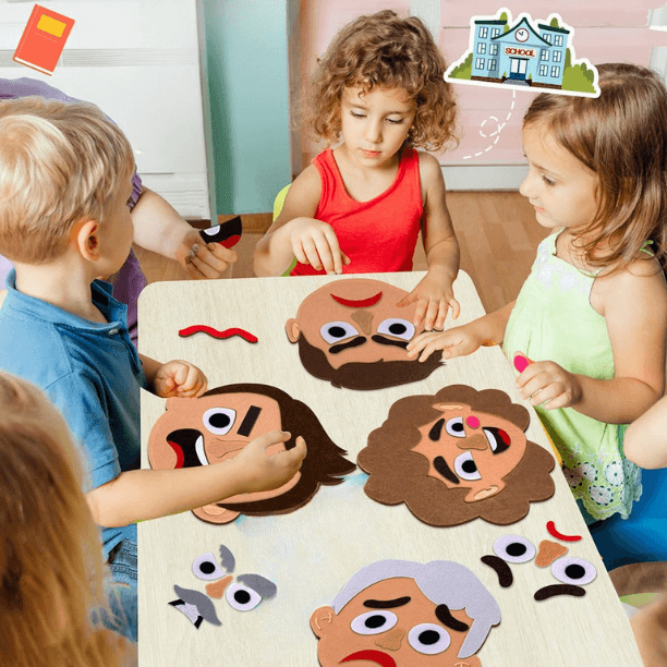 Emotki - Zabawka edukacyjna do nauki emocji